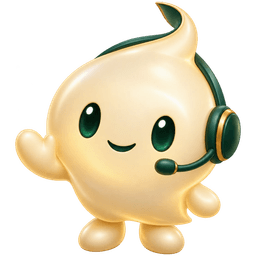 Glo, the Glownomics AI receptionist, wearing a headset and waving